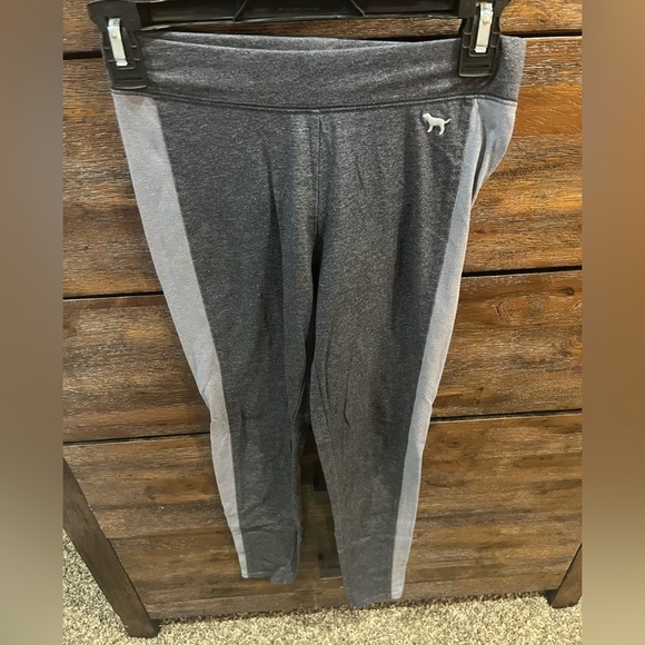 💛🖤VS‎ PINK COTTON LEGGINGS SMALL - Picture 1 of 2
